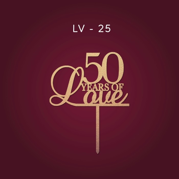 LV 25 / BISA REQUEST ANGKA / CAKE TOPPER / TOPPER / HIASAN KUE