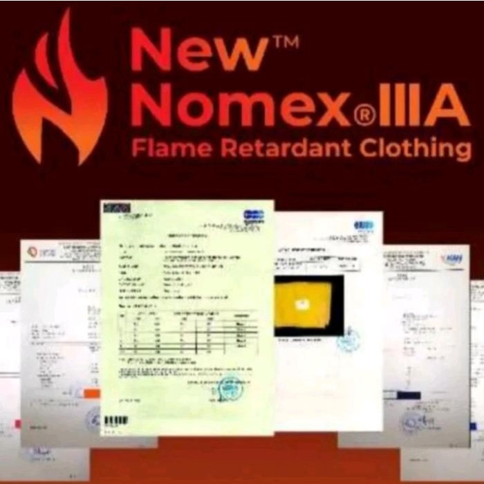 BAJU ANTI API NOMEX IIIA BERSERTIFIKAT ASLI / WEARPACK NOMEX 3A