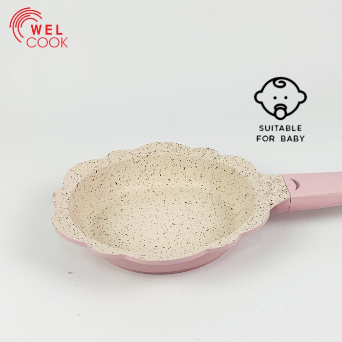 Welcook Peralatan Panci Bayi Baby Cookware-Pink