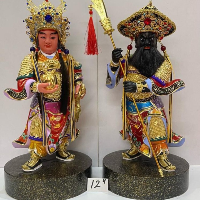 Patung Pengawal Kwan Kong / Kuan Kong 12 In Taiwan