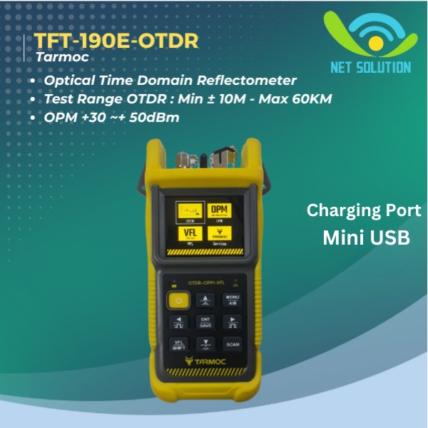 Tarmoc TFT-190E-OTDR OTDR 1550nm ,OPM,VFL