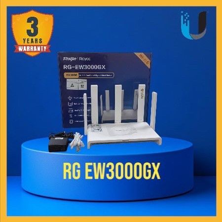 HARGA DISC - Ruijie Reyee RG-EW3000GX Wi-Fi 6 Dual-band Pengganti EW1800GX PRO
