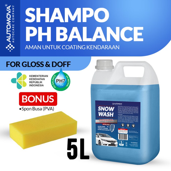 Shampoo Mobil Salju Car Wash Cuci Mobil Cuci Salju Sabun Cuci Mobil 5L