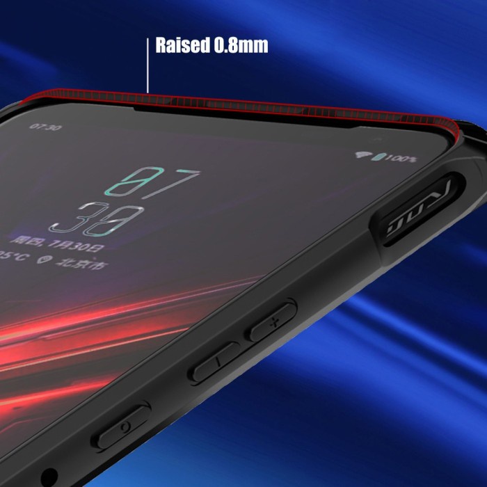 Case Asus Rog Phone 2 Beatle Series Bumper Transparan Clear Armor Soft Original