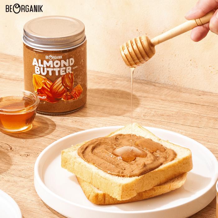 

Beorganik Roasted Almond Butter / Selai Almond 260Gr (Unsweetened, Gluten Free,Vegan)