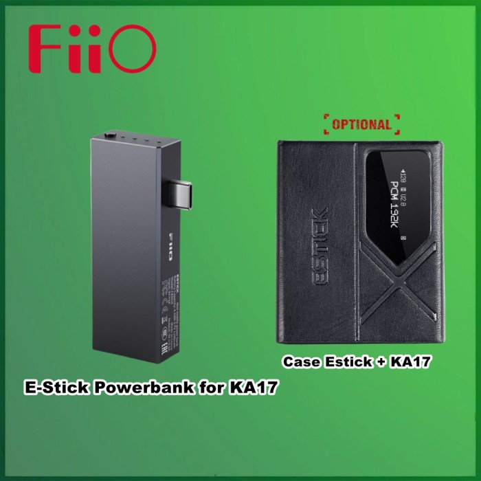 Fiio E-Stick Estick Portable Mini Power Bank Powerbank For Fiio Ka17 Ka 17 Terlaris