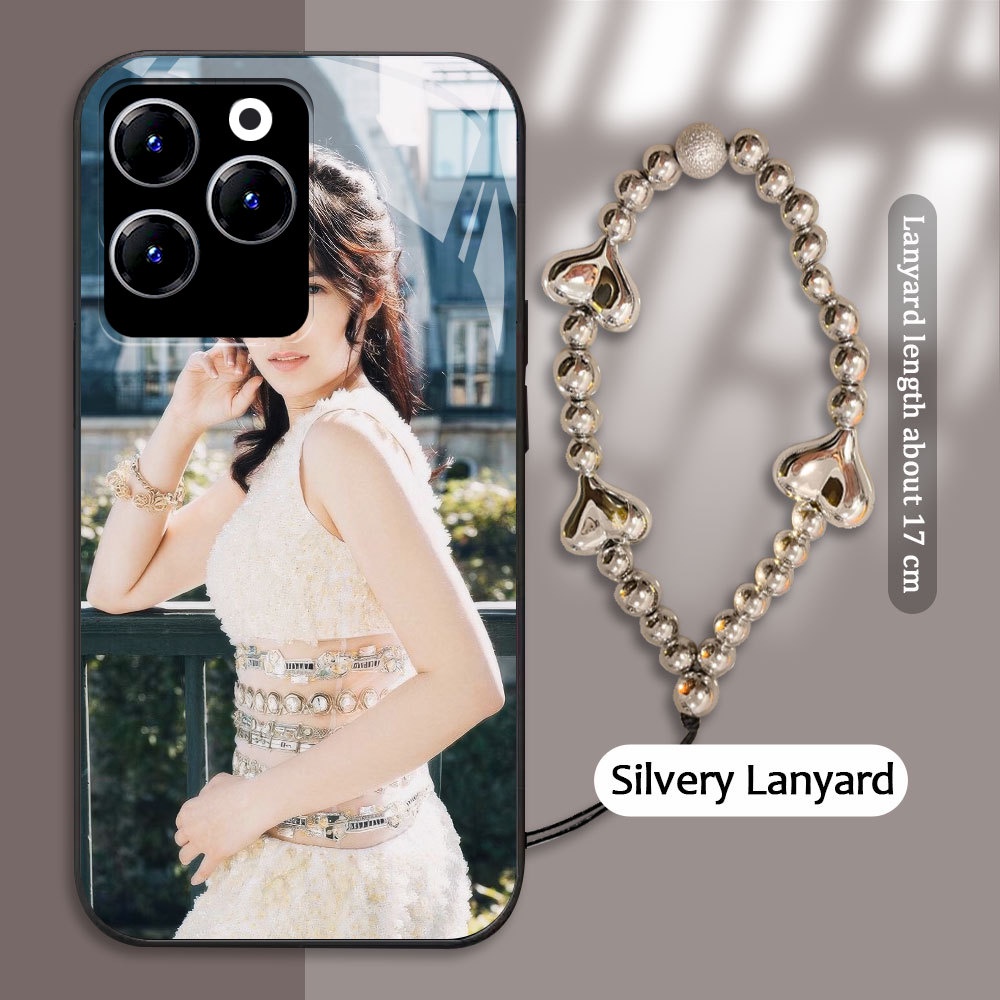 Tempered Glass case For Infinix Hot 9 10 11 PLAY 30i 40 kasing Handphone Pola Chelsea Islan Casing K