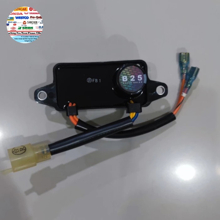 Avr Genset Honda Elemax Tipe Sh 4600 / 6500 Ex Original