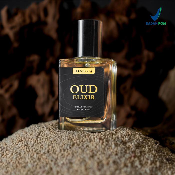Dasfelix Oud Eiixir - Extrait De Parfum - Parfum Pria Tahan Lama - Oud Coffee Vanilla Parfume
