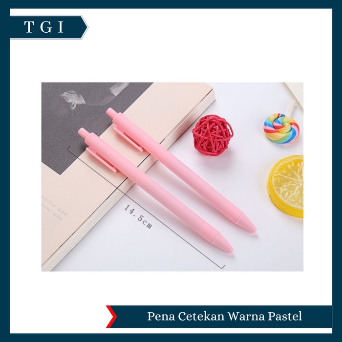 

Tgi - Pulpen Gel 0.5Mm Klip Warna Unik Lucu Alat Tulis Sekolah Kantor