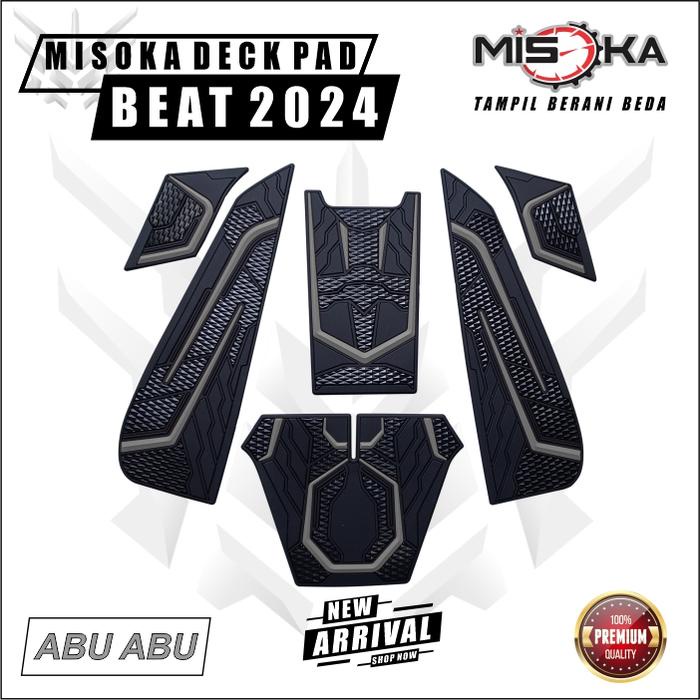 Misoka Deck pad Cover Beat Deluxe 2024 Street 2024 keyless Aksesoris motor Honda Murah Beat Deluxe