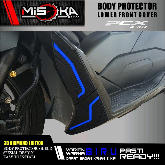 Misoka Lower Front Cover Pcx 160/Aksesoris Motor Honda/Cover Motor Pcx/Pelindung Motor Motorcycle