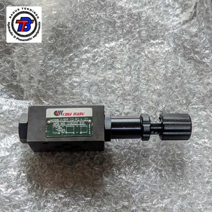 

IA WANG MBR-02-P2-K-20 / MODULAR REDUCING VALVE IA WANG MBR-02-P2