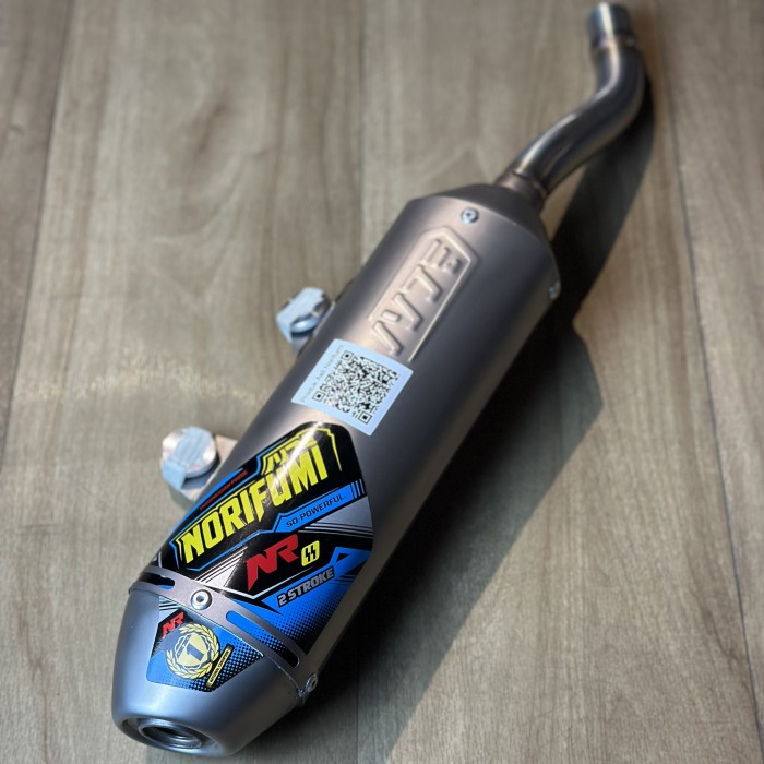 Silencer Knalpot Norifumi NR YZ 125 X 2023- Norifumi NR Stainless