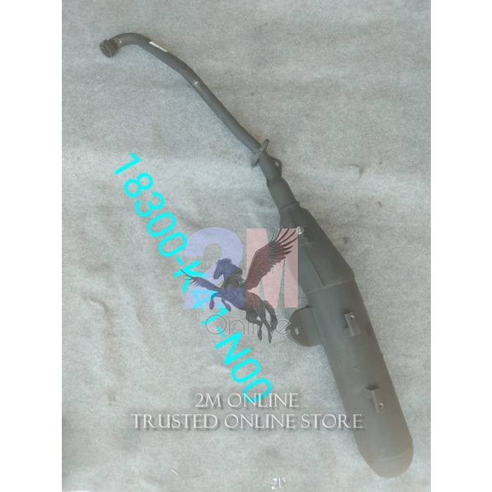 KNALPOT SUPRA X 125 FI ORI AHM 18300-K41-N00