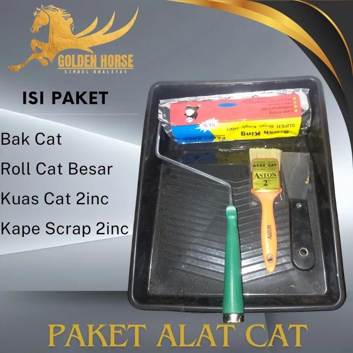 Paket Alat komplit untuk cat dinding