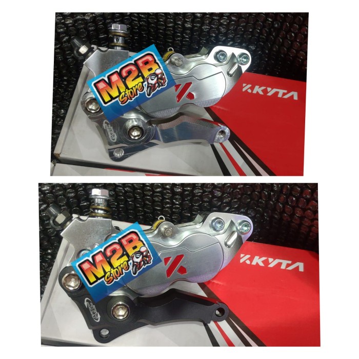 Kaliper Pala Babi Depan Ktc Kyta Kytaco 4P 4 Piston Kiri Big 260 Mm Vario 110 125 150 Beat Fi Scoopy
