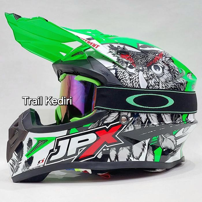 Jpx Cross X13 Fox 1 Green Helm Trail Google
