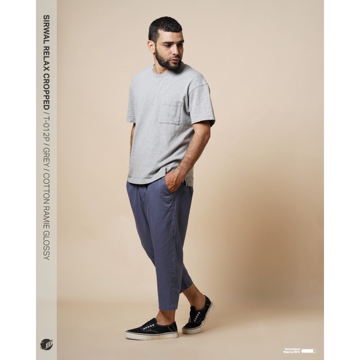 SAMASE Sirwal Relax Cropped T012P Sirwal Celana Panjang Pria Dewasa