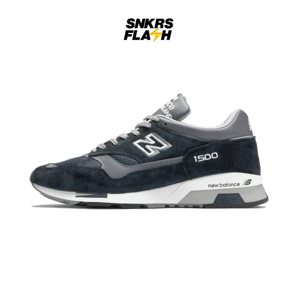 NEW BALANCE 1500 Miuk Navy Blue Grey Sepatu Sneakers Pria - U1500PNV - Size 42