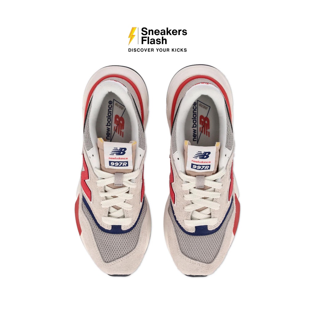NEW BALANCE 997R Linen Blast Red Sepatu Sneakers Pria - U997RRC - Size 45
