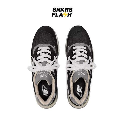 NEW BALANCE 998 Miusa Black Silver Sepatu Sneakers Pria - U998BL - Size 42.5