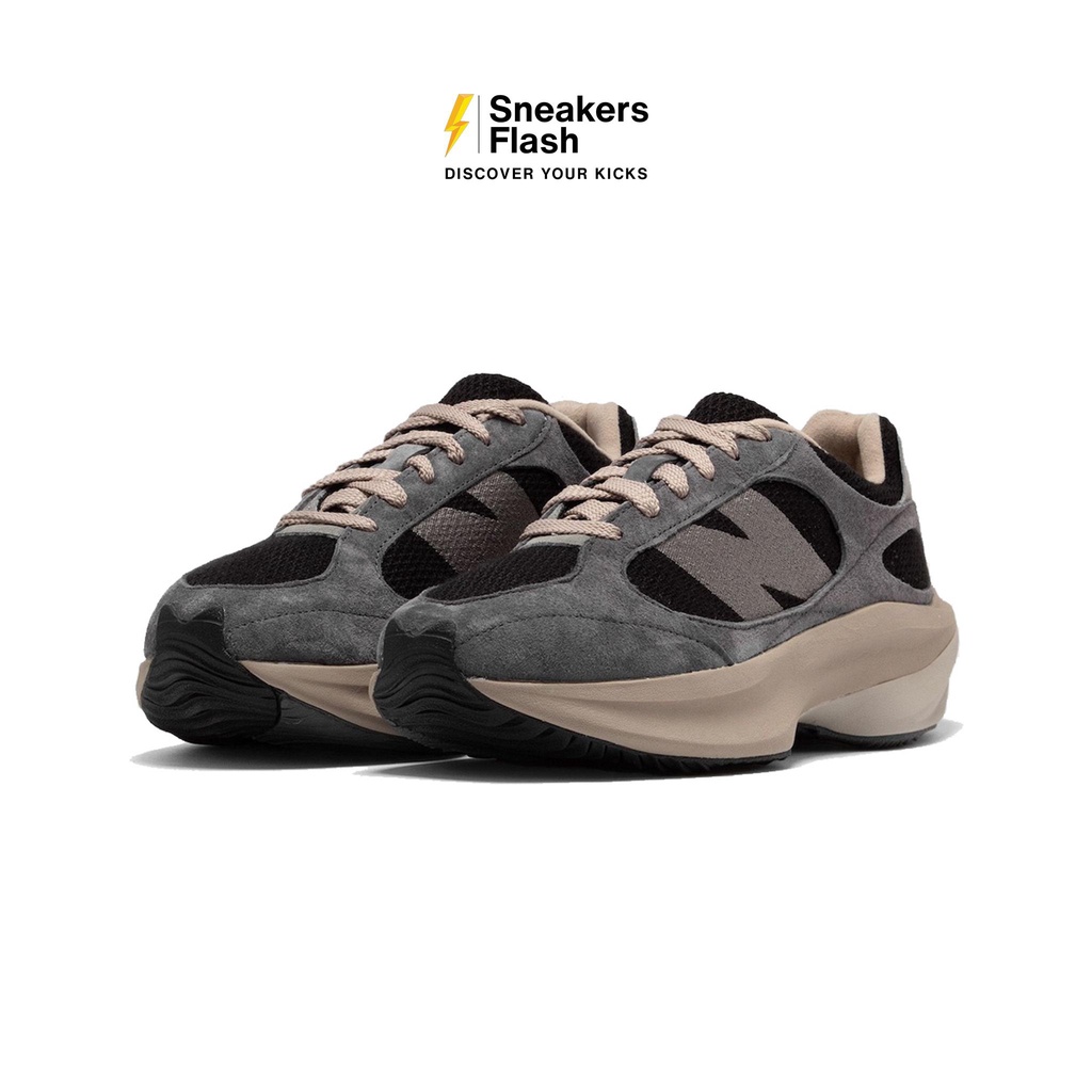 NEW BALANCE Wrpd Runner Magnet Grey Black Sepatu Sneakers Unisex - UWRPDCST - Size 42.5
