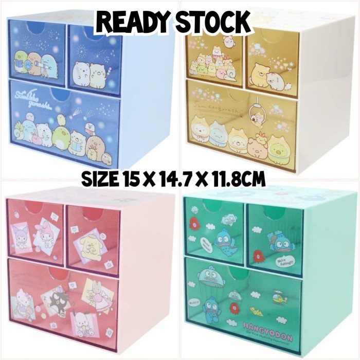

Laci Stationery Organizer Storage Box Sanrio Sumikko Original