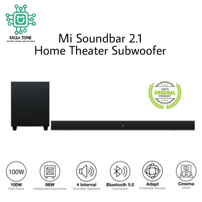 TERBARU Xiaomi Mi Soundbar 2.1 Home Theater Subwoofer Sound bar Xiaomi System