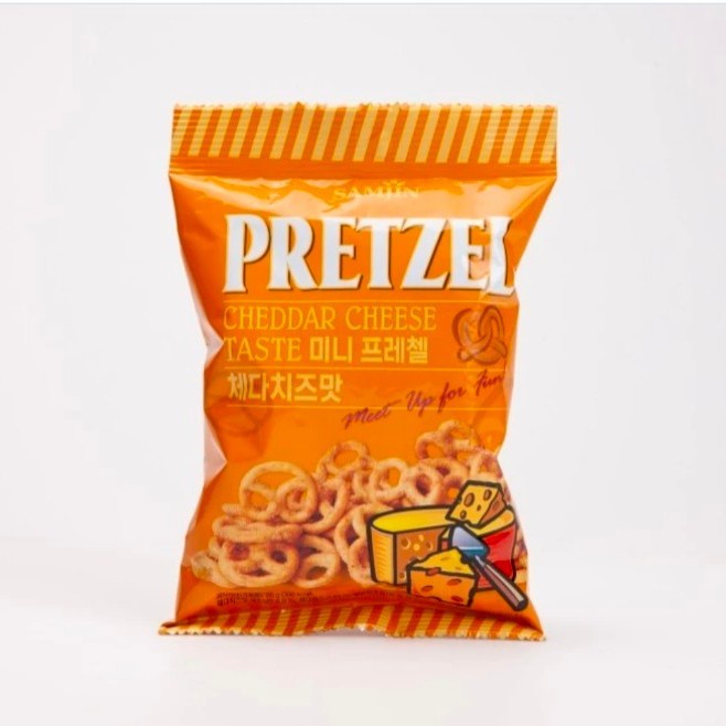 

Amjin Pretzel Cheddar Cheee Tate Biuit Eju Orea Ena 85 G