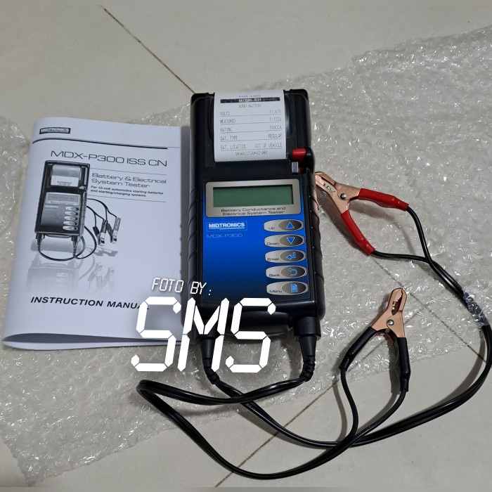 Ready MIDTRONICS mdx p300 battery tester (ready stock langsung kirim)