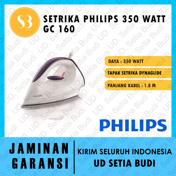 Philips Setrika 350 W GC 160 / GC160 / GC-160