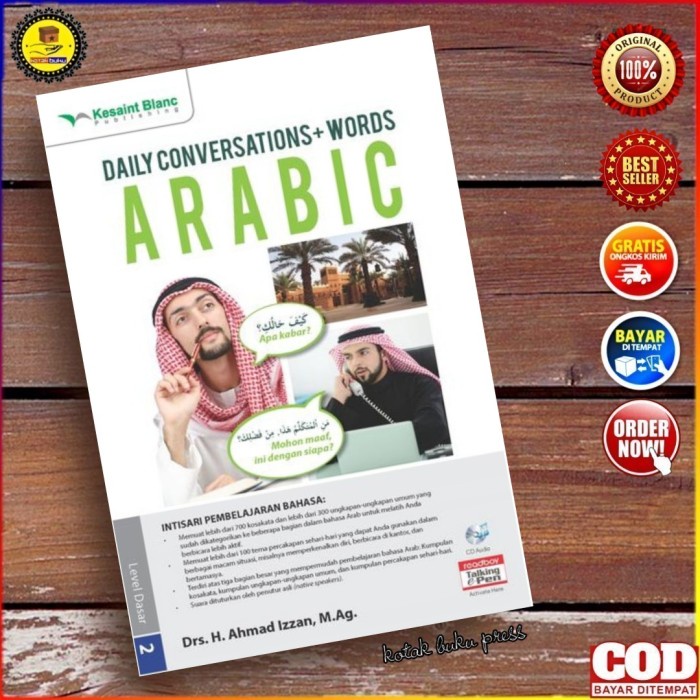 

HOT SALE! BAHASA ARAB DAILY CONVERSATIONS+WORDS ARABIC