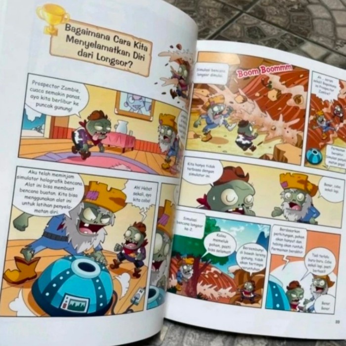 [deloth] - BUKU KOMIK CERITA SAINS ANAK - SERI PLANTS VS ZOMBIE [PART 9]