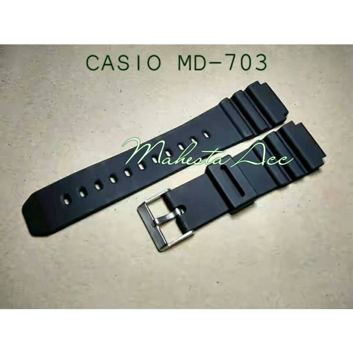 Strap Casio Md-703/Tali Jam Tangan Casio Md-703/Casio Md703 Ready Stok