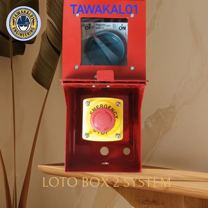TERBARU LOTO BOX 2 SYSTEM VERTIKAL/LOTO BOX HEAVY DUTY 2 SYSTEM