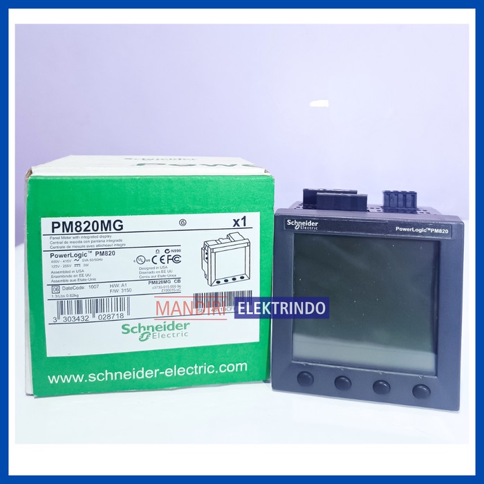 SCHNEIDER POWER METER PM 820/ POWER LOGIC PM 820