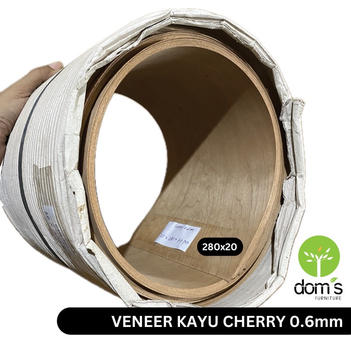 ] Dom's Veneer Kayu/Wood Veneer Cherry Bahan/Material Kayu Asli DIY