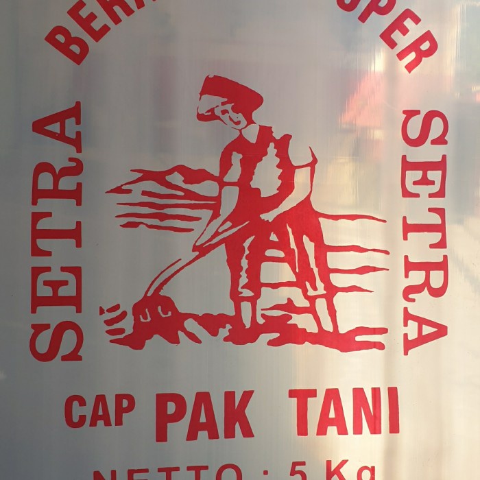 

Open DS] Plastik Beras Cap Pak Tani 5 kg