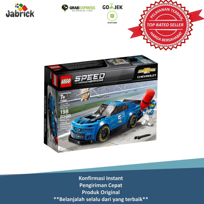 LEGO 75891 SPEED CHAMPION Chevrolet Camaro ZL1 Race Car