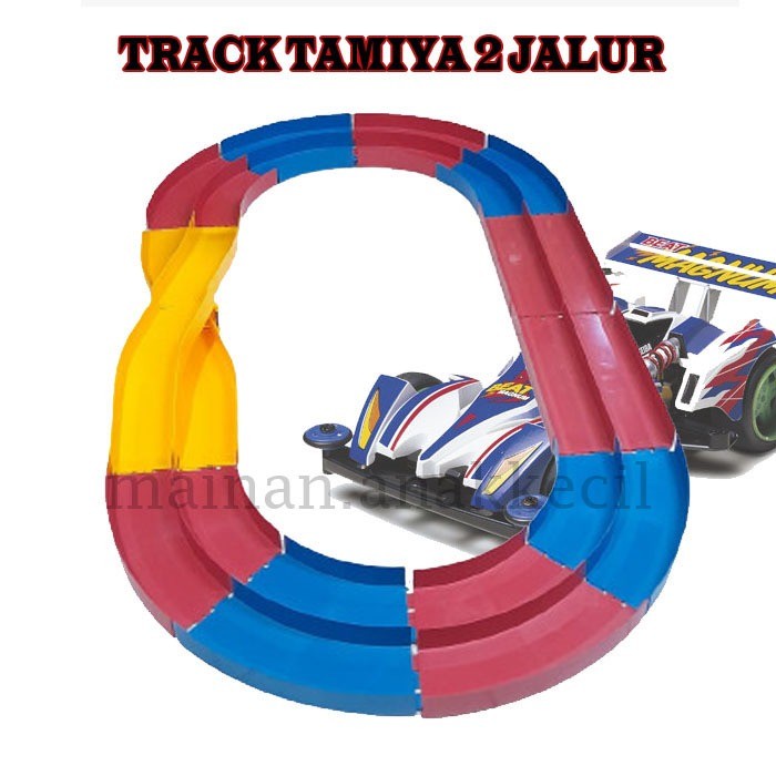 Track Tamiya Super Racing Track - Jalanan Tamiya - Track 2 Jalur