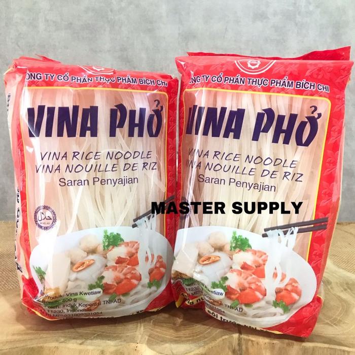 

VINA PHO RICE NOODLE VIETNAM 400 GR / KWETIAU VIETNAM /MIE BERAS PUTIH
