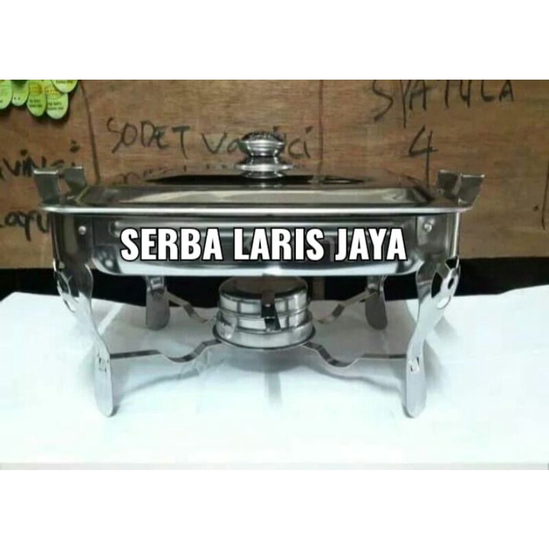Murah Chaving dish tempat prasmanan Stainless