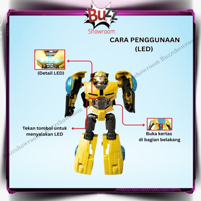 SALE  TRANSFORMERS DEFORMATION FIGURE ROBOT BUMBLEBEE BADDASSATRON HORNET WARRIOR JK-09 READYY