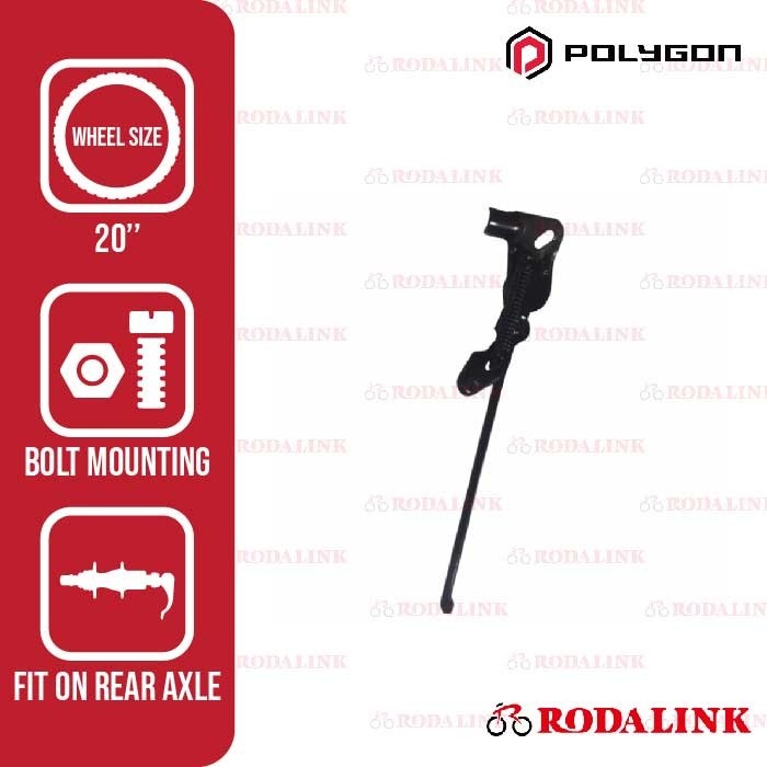 Polygon Standar Sepeda 20" | Kickstand Sepeda Anak 20"