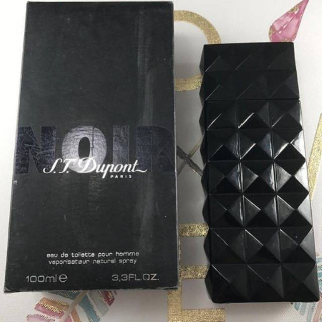 PARFUM ORIGINAL ST. DUPONT NOIR (men) REJECT/TESTER READY STOCK
