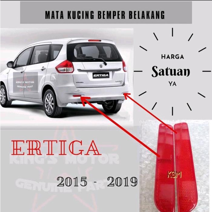 Mata Kucing Bemper Belakang Ertiga2015-2019 Original