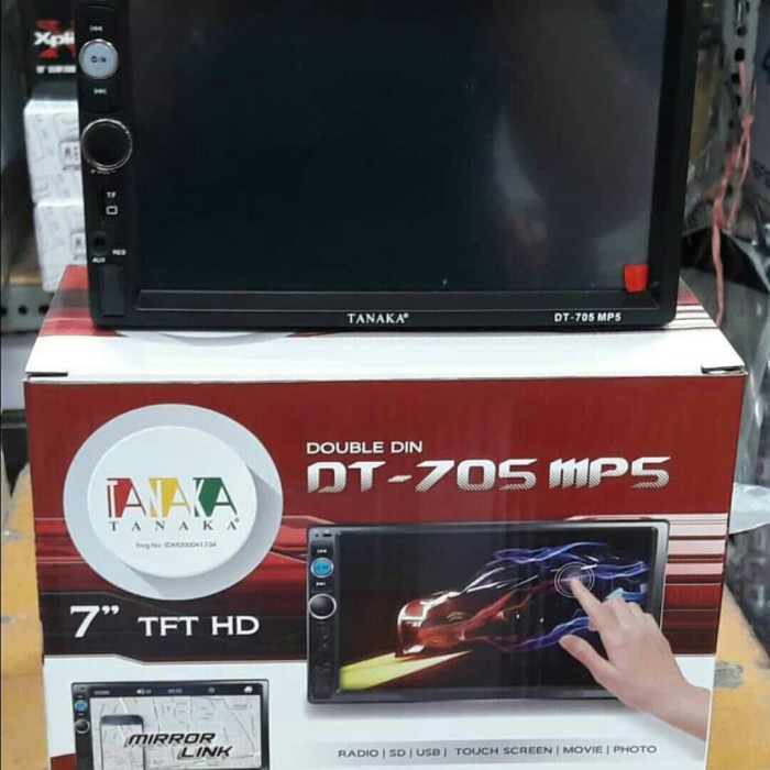 BISA GOSEND HEAD UNIT TIPE DOUBELDIN TV MOBIL SIGRA MIRRORLINK FREE KAMERA MUNDUR