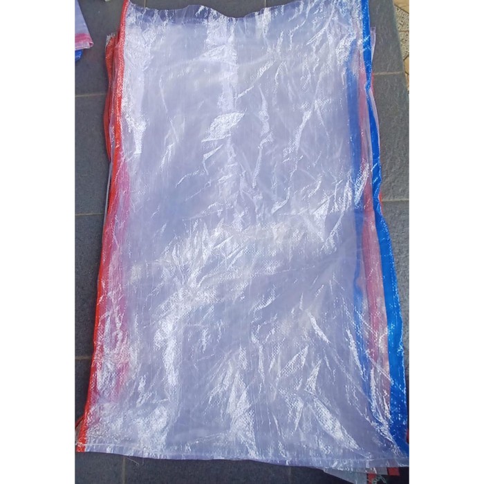 TERPERCAYA karung plastik bekas 50kg