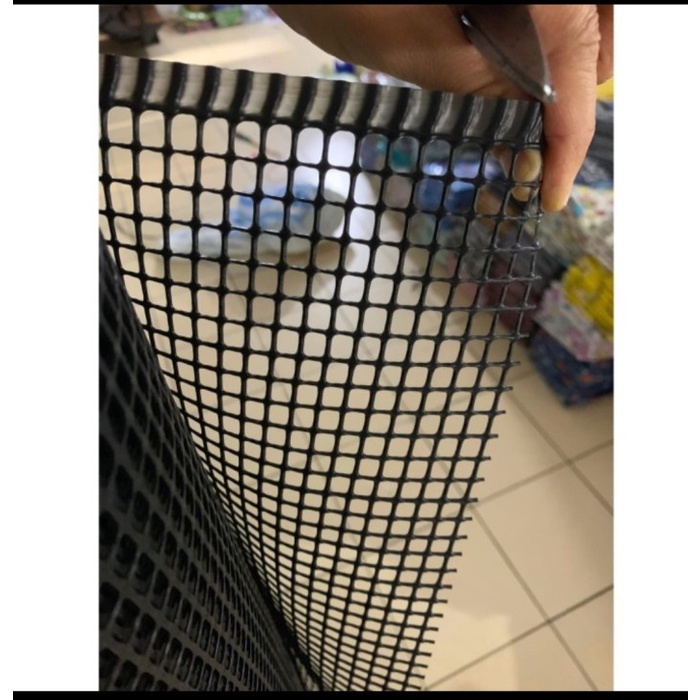 TERBARU jaring plastik hdpe 1 meter x 1.2 meter hijau atau hitam